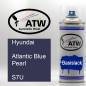 Preview: Hyundai, Atlantic Blue Pearl, S7U: 400ml Sprühdose, von ATW Autoteile West.